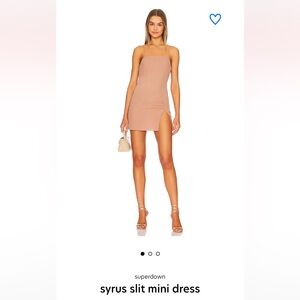 REVOLVE Syrus Slit Mini Dress by superdown